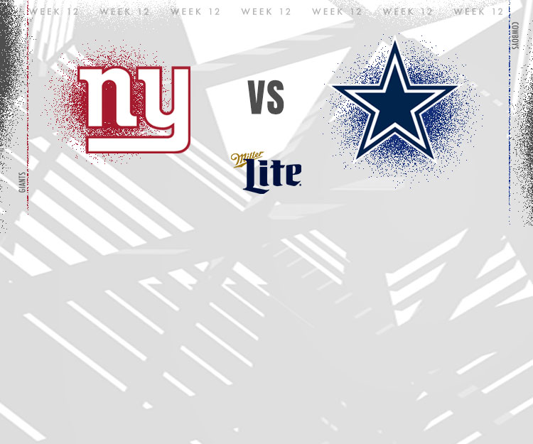 What time is Dallas Cowboys game today vs. Giants on Thanksgiving