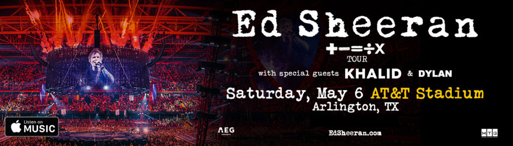 ed sheeran latest tour