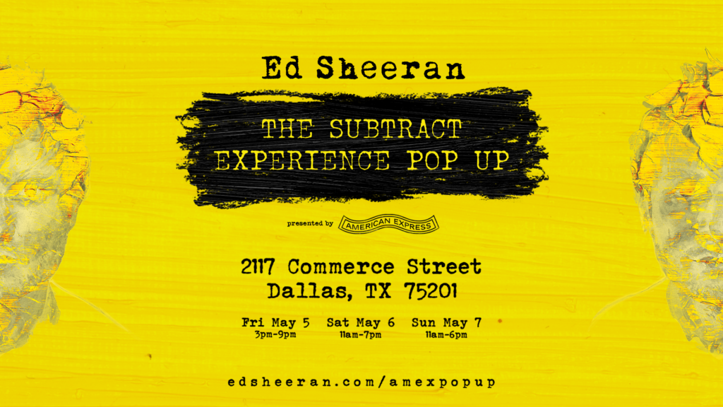 ed sheeran latest tour