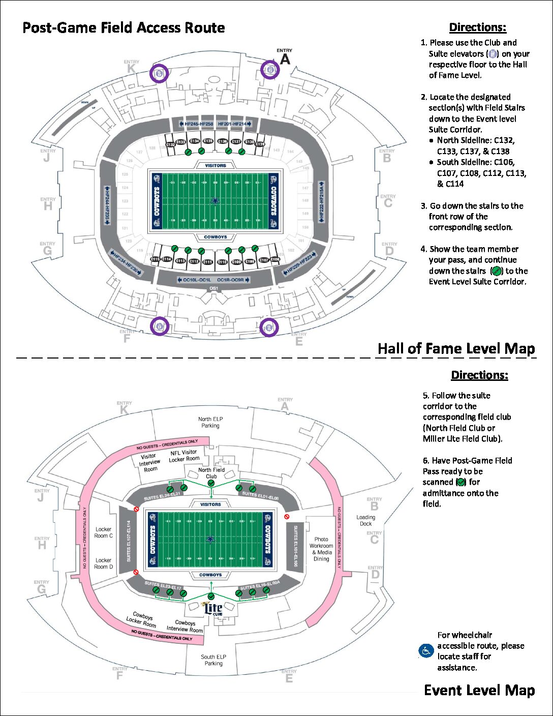 CowboysTickets.com  Texas Stadium - Parking Map