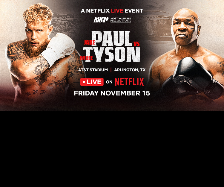 Netflix and MVP's Paul vs Tyson & Taylor vs Serrano