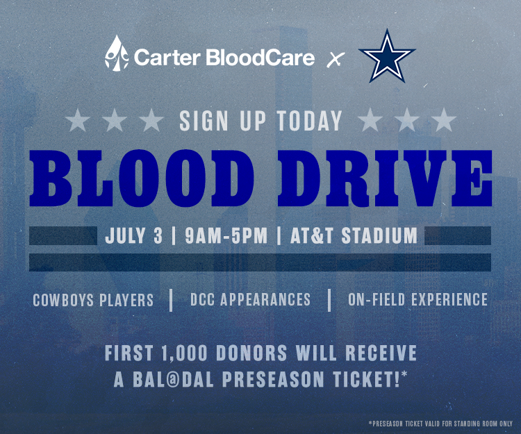 Carter BloodCare Blood Drive