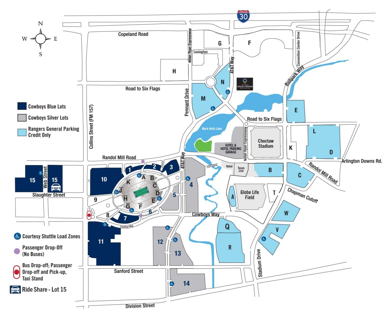 Parking - AT&T Stadium
