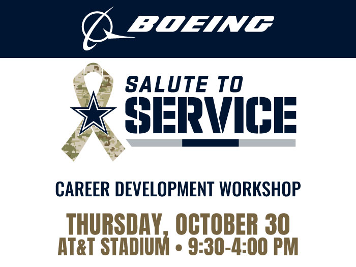 Boeing Salute to Service Career Development Workshop
